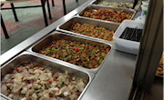学生食堂国际部专用窗口用餐体验