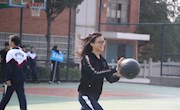 青春 热血——篮球运球接力赛