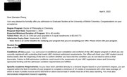 明德国际部张千千校友获得加拿大UBC大学直博录取经验分享